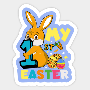 Baby's first easter Sticker